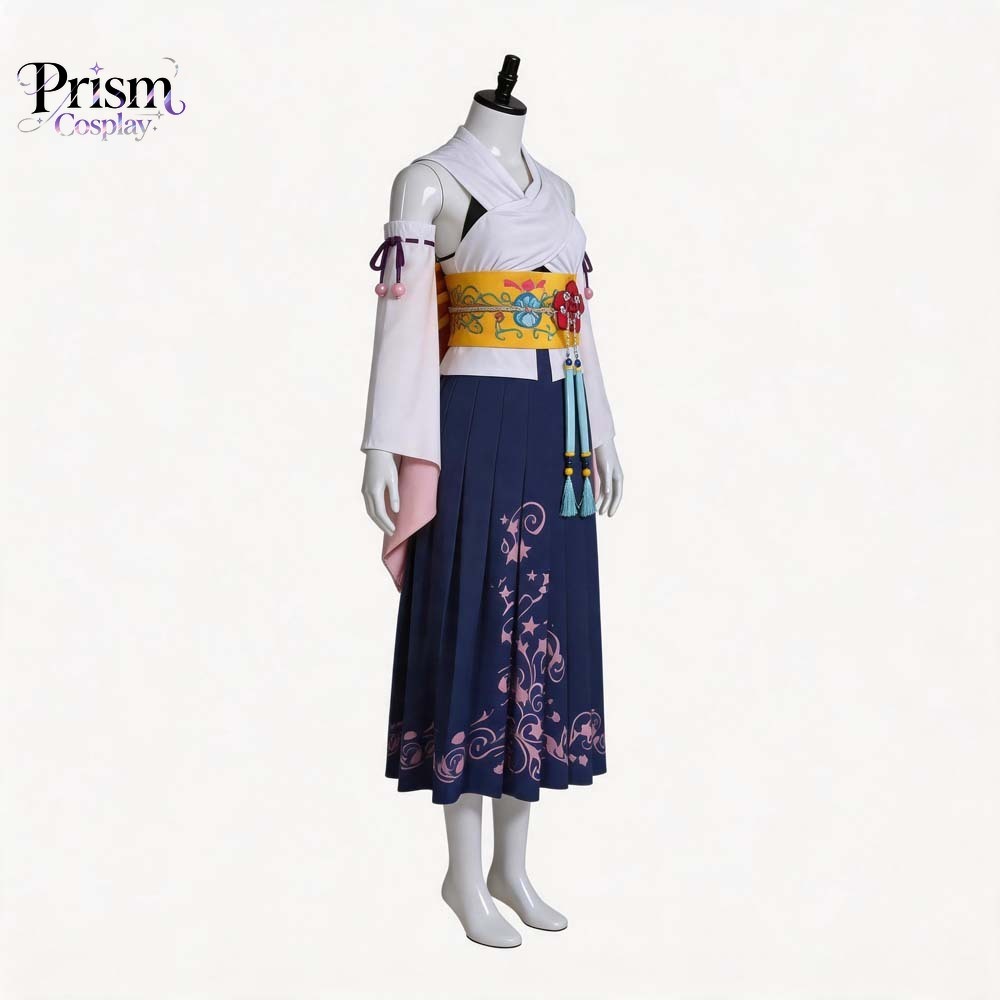 Anime Cosplay Characters - Final Fantasy Ten Yuna Çağrıdan Gelen