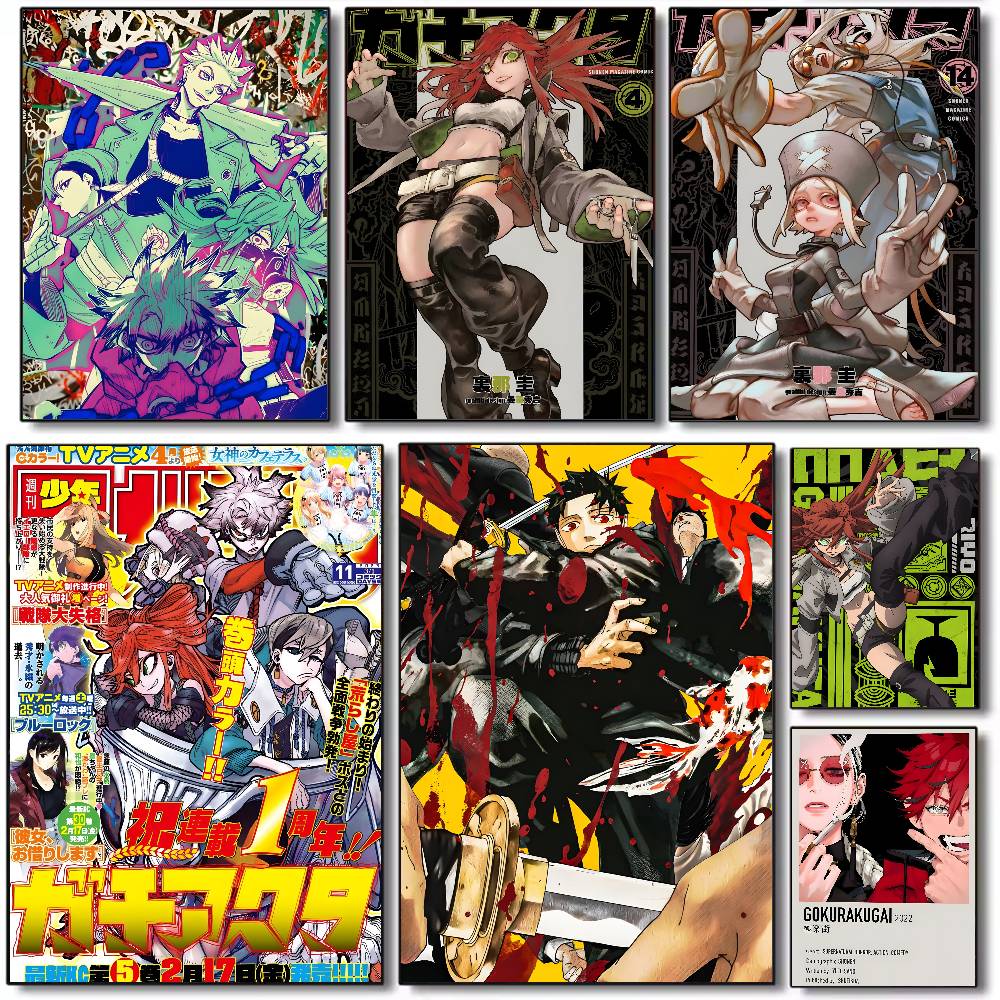 Black Clover Grimoire - Iyi Anime G-GACHIAKUTA Poster Sanat HD