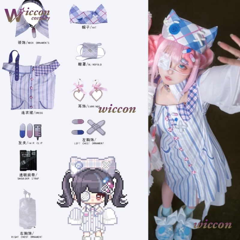 Anime Cosplay Ideas For Women - Ynot Infinity Nikki Cosplay Kostüm Peruk