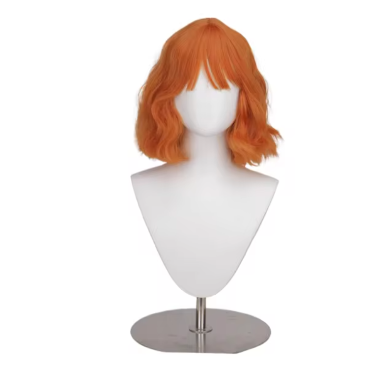 Anime Cosplay Orange Hair - Nami Cosplay Perukları Nami Kısa Su