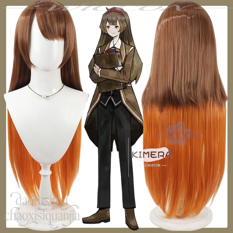 Anime Cosplay Orange Hair - Malkuth Cosplay Anime Game Library Of