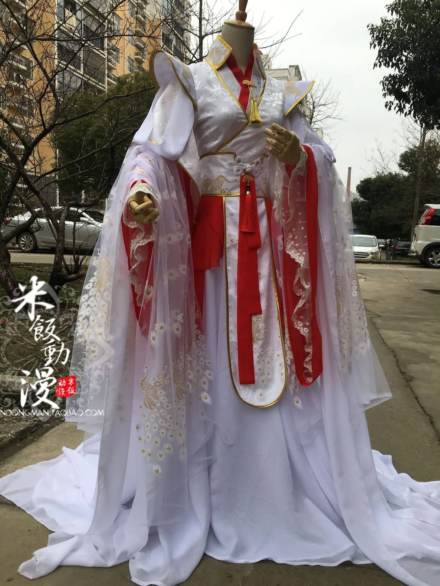 Anime Cosplay Red - Yetkililer Prens Yue'yi Kutsadı Heavenly Shen