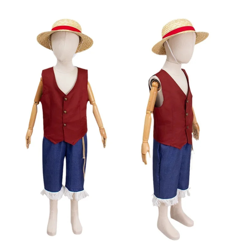 Anime Cosplay Luffy - ▶ ❤ Film Luffy Cosplay Kostüm