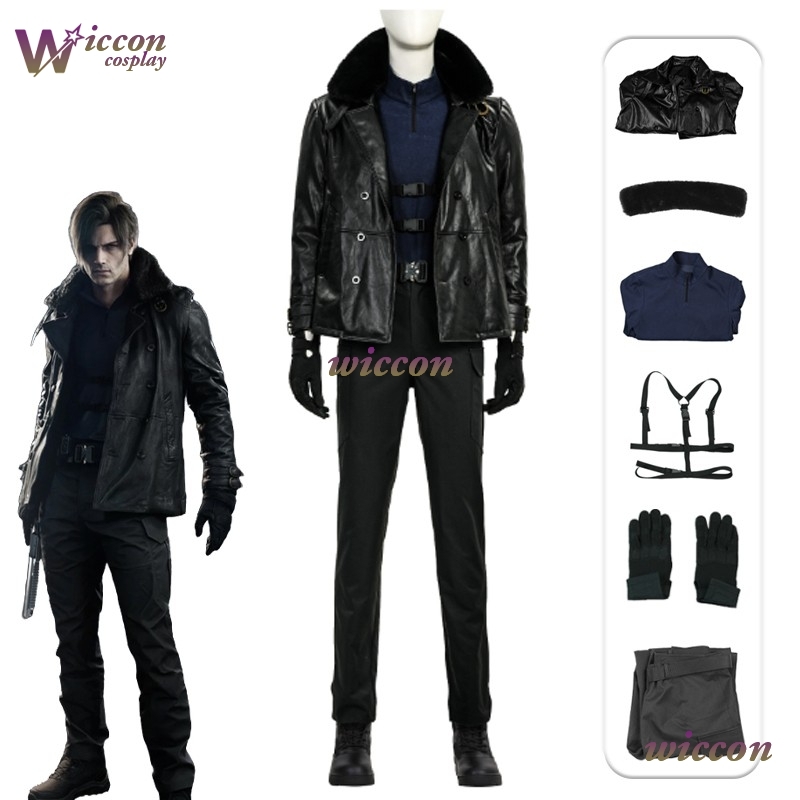 Anime Cosplay Ladies - Kosplay Requiem Resident Evil Leon·S·kennedy Cosplay