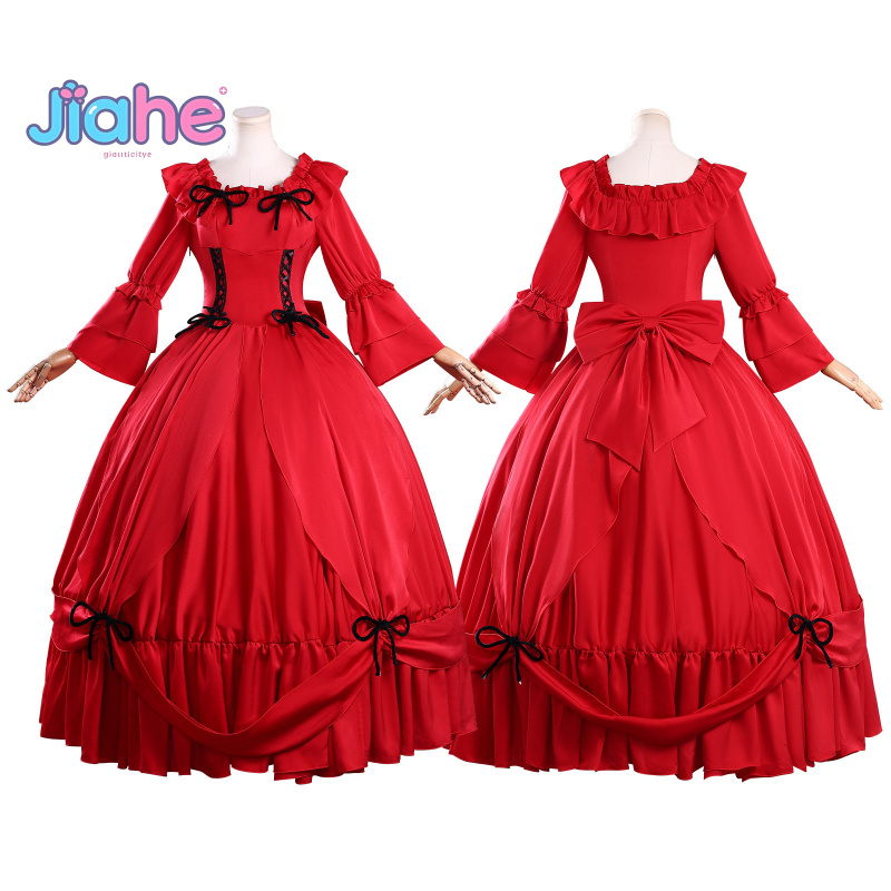 Anime Cosplay Red - Scarlett Cosplay Kostümü Bir Son Şey
