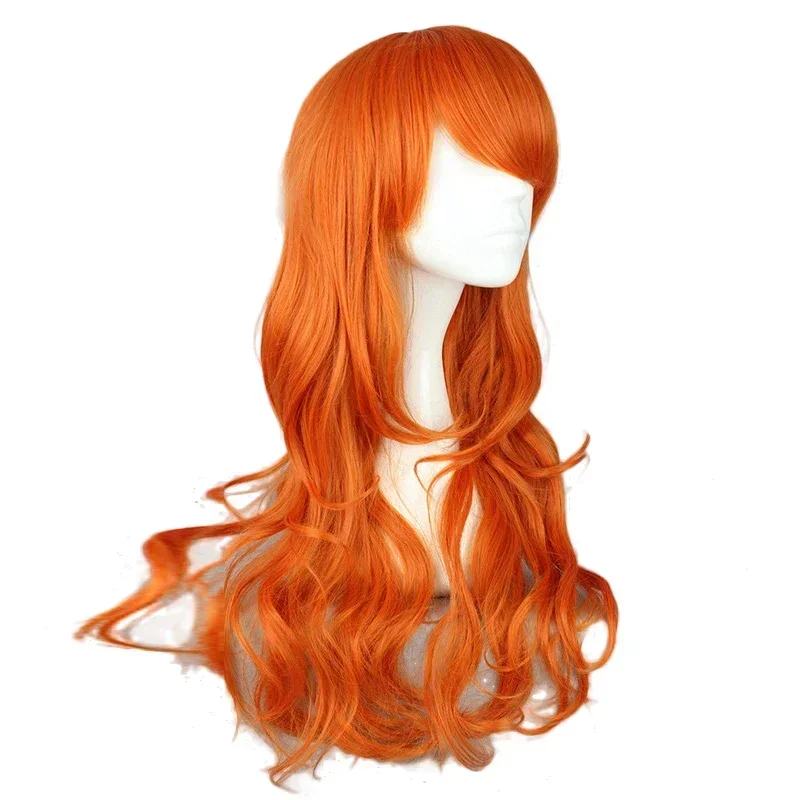 Anime Cosplay Orange Hair - 2026 Anime Nami Cosplay Peruk 2