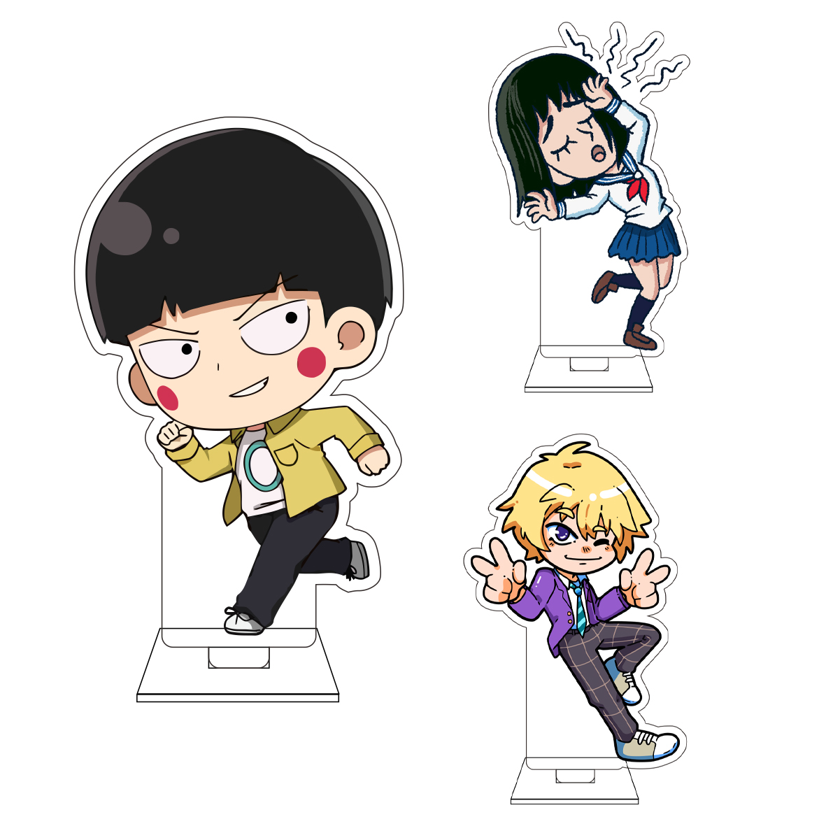 10CM Anime Mobu Saiko Hyaku Co - Anime Cosplay And Costumes incelemesi ve fiyatı