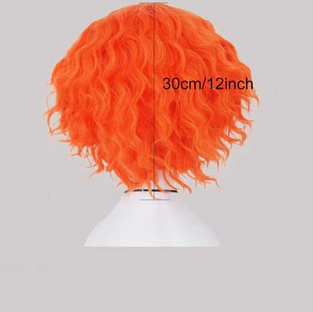 Çılgın Şapkaçı Cosplay Perukla - Anime Cosplay Orange Hair incelemesi ve fiyatı