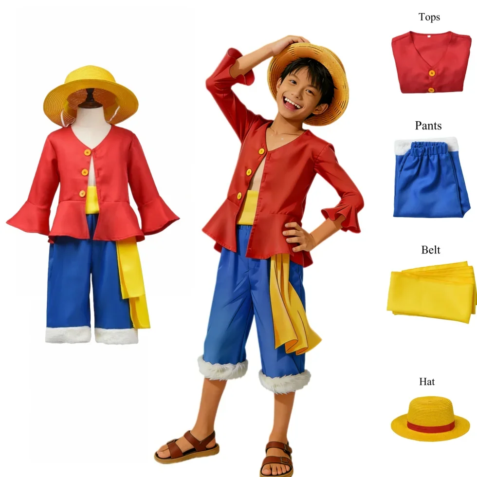Cadılar bayramı Anime M-Monkey - Anime Cosplay Luffy incelemesi ve fiyatı