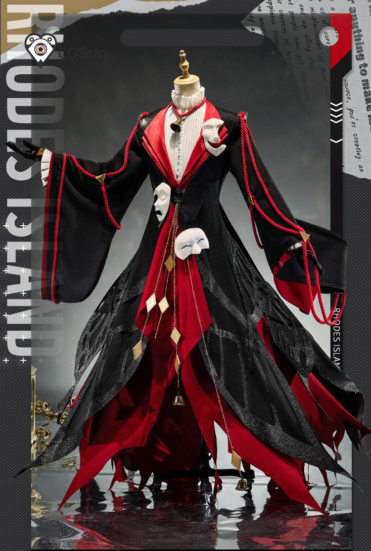 Arknights Tragodia Cosplay Kos - Anime Cosplay Mask incelemesi ve fiyatı