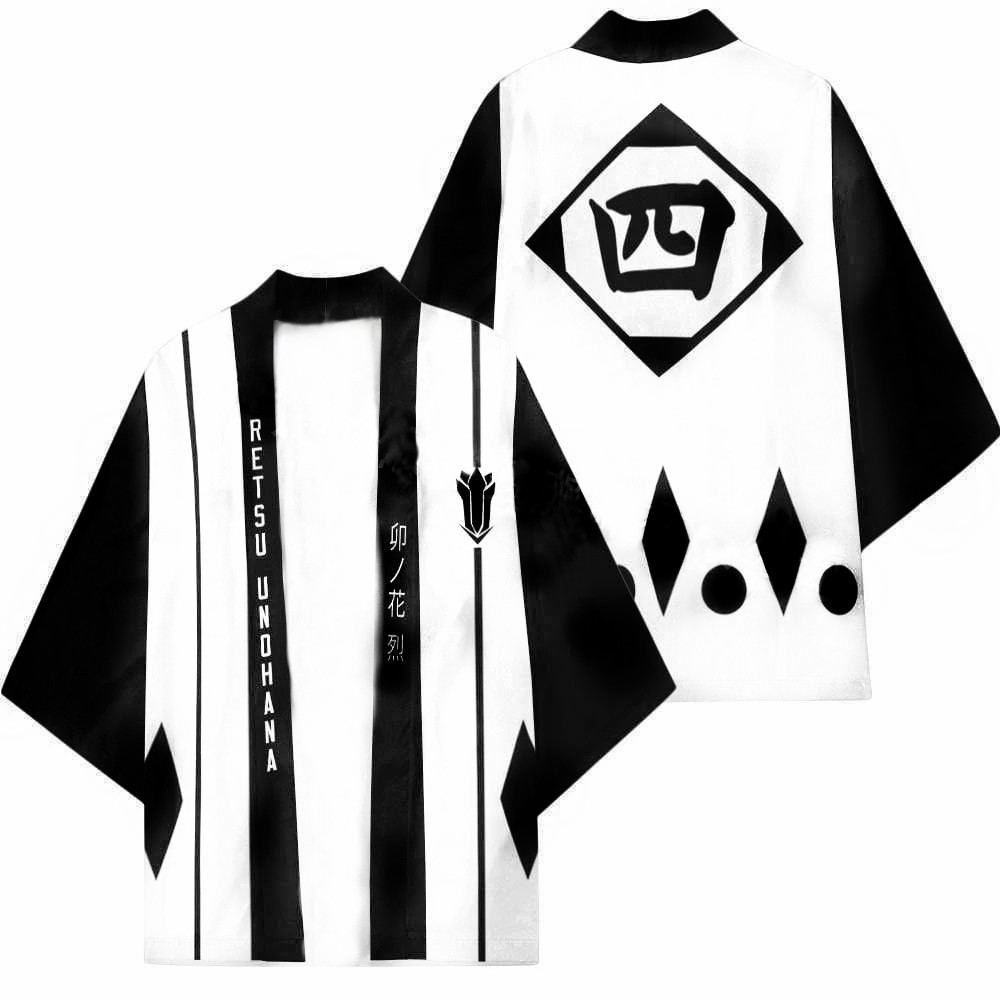 Baskı japon Harajuku Kimono An - Bleach Captain Coat incelemesi ve fiyatı