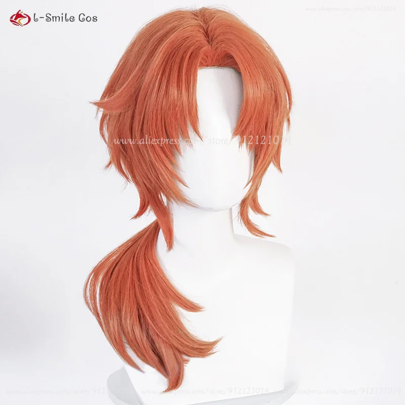 Xiaoxiao Anime Hanako-kun Aoi  - Anime Cosplay Orange Hair incelemesi ve fiyatı