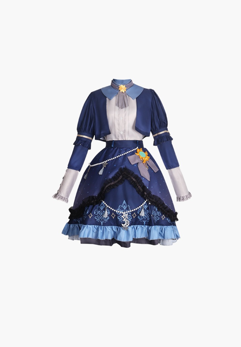 2025 PJSK Yıldız Renkli Elbise - Anime Cosplay Ladies incelemesi ve fiyatı