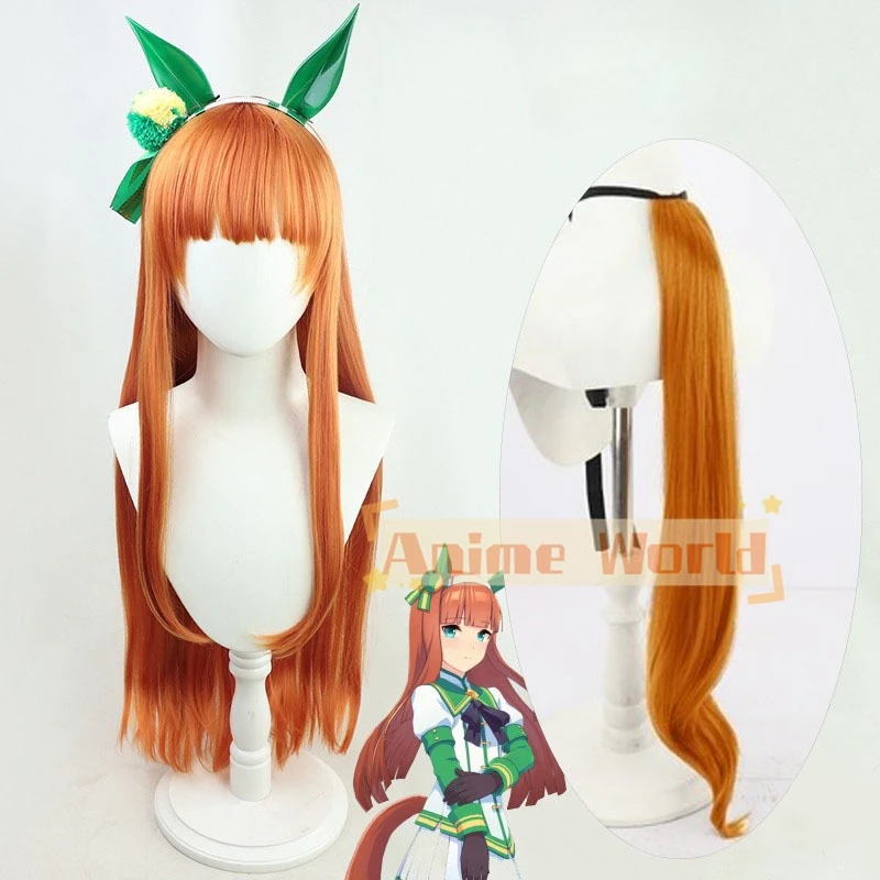 Anime Uma Musume Pretty Derby  - Anime Cosplay Orange Hair incelemesi ve fiyatı