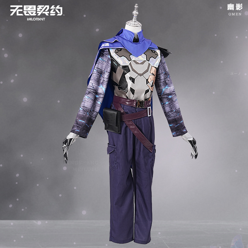 Oyun VALORANT Omen Cosplay Kos - Anime Cosplay Mask incelemesi ve fiyatı