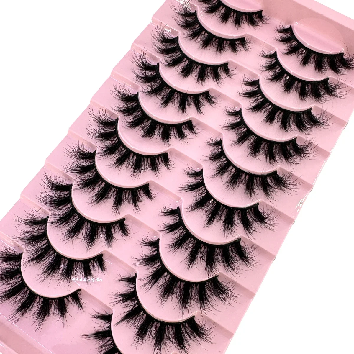 10 Çift Kabarık Yapay Vizon Ki - Anime Cosplay Lashes incelemesi ve fiyatı