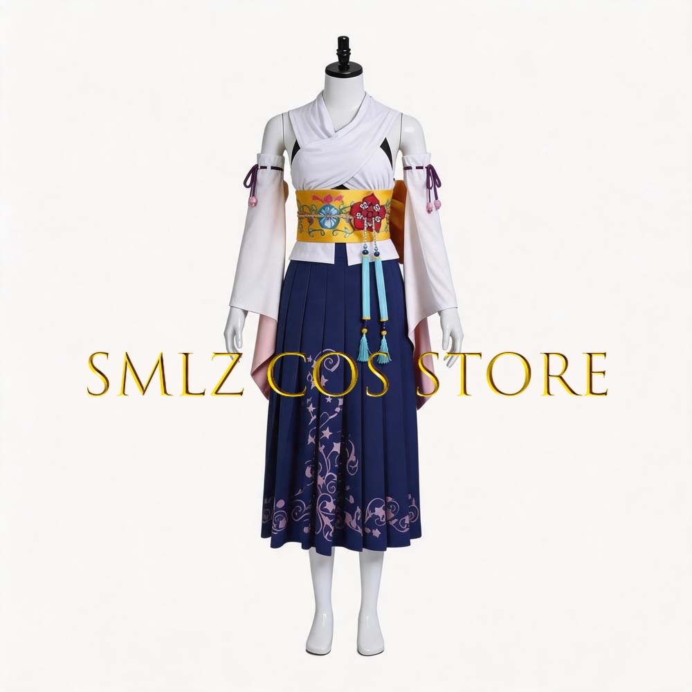 Smlz FFX Yuna Cosplay Anime FF - Anime Cosplay Ladies incelemesi ve fiyatı