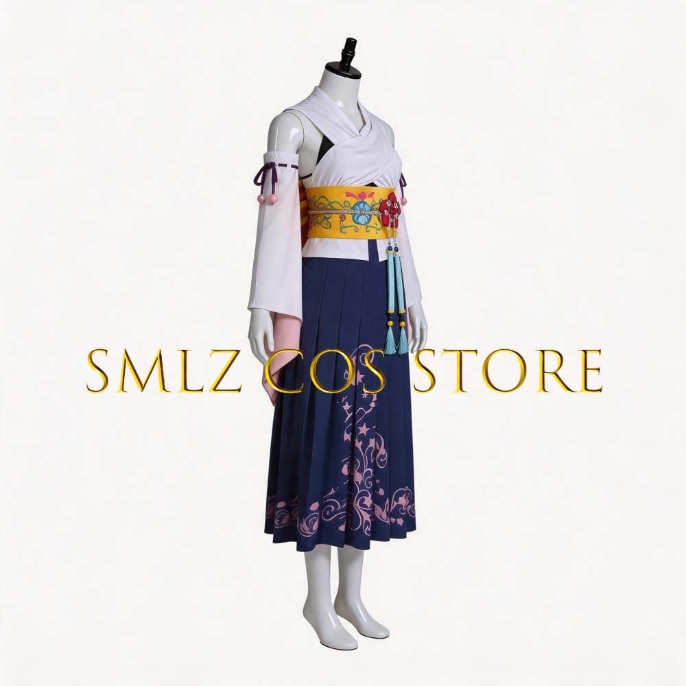 Smlz FFX Yuna Cosplay Anime FF - Anime Cosplay Ladies incelemesi ve fiyatı