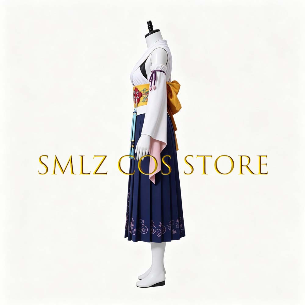 Smlz FFX Yuna Cosplay Anime FF - Anime Cosplay Ladies incelemesi ve fiyatı