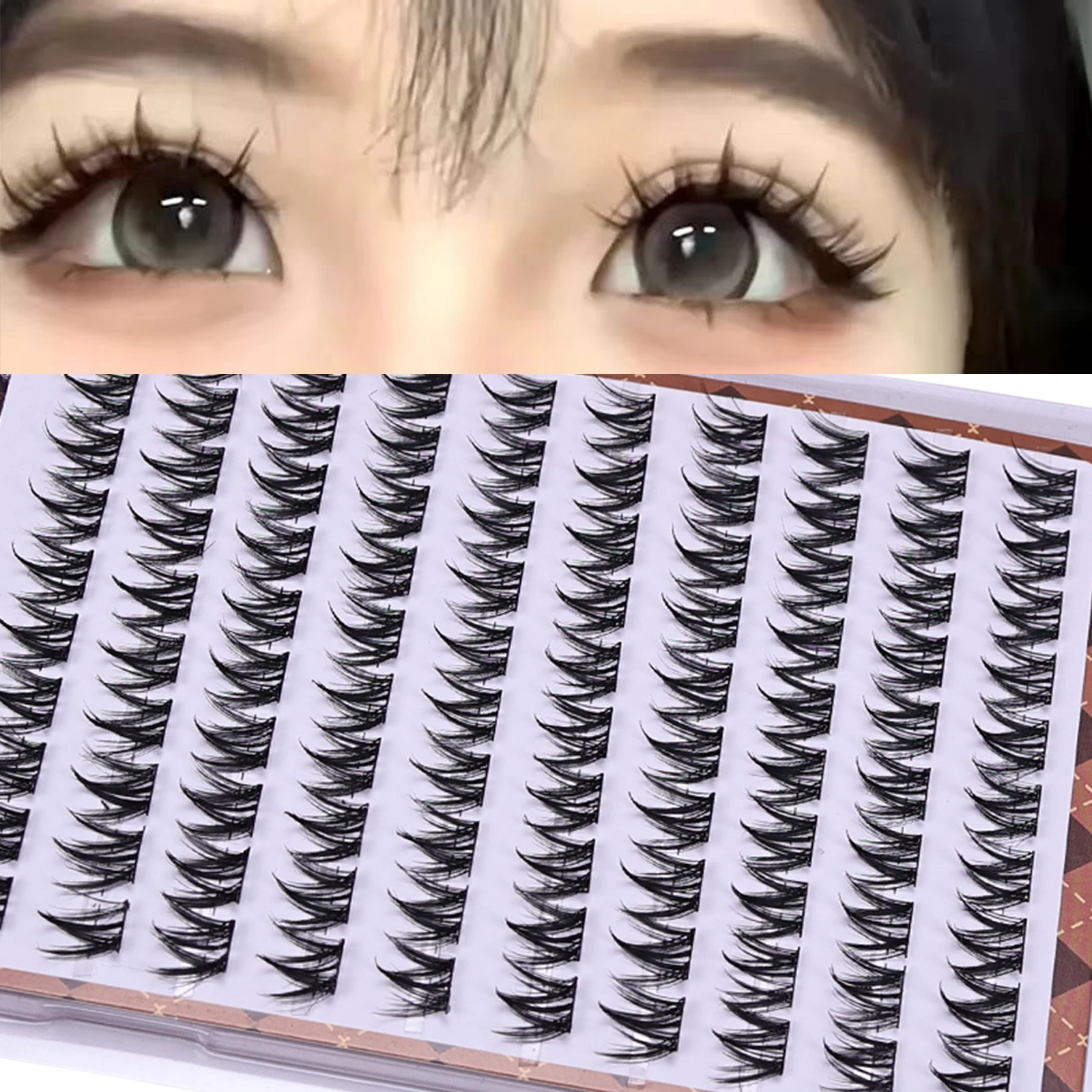 Hacimli Manga Gözler için W-şe - Anime Cosplay Lashes incelemesi ve fiyatı