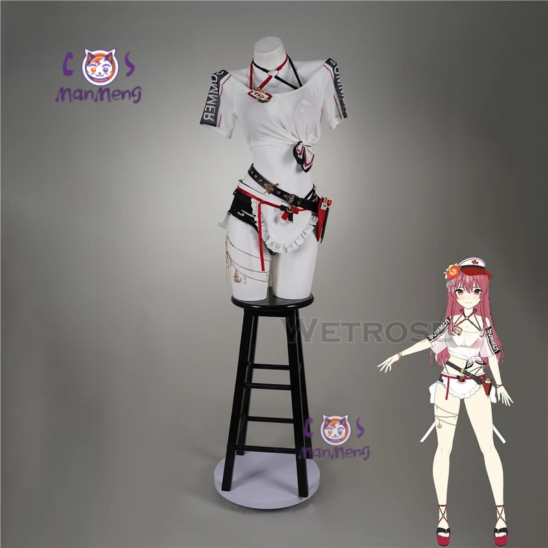 Anime Hololive Vtuber Houshou  - Anime Cosplay Marin incelemesi ve fiyatı