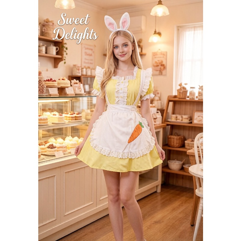 S-5XL Tavşan Hizmetçi Elbisesi - Anime Cosplay Plus Size incelemesi ve fiyatı