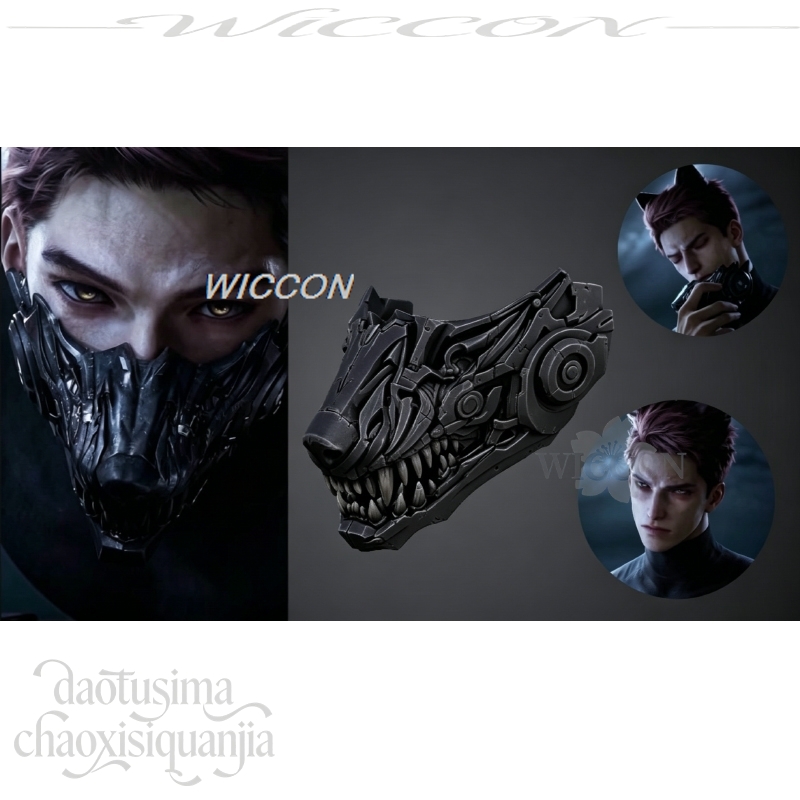 Anime Oyunu Aşk Ve Derin Uzay  - Anime Cosplay Mask incelemesi ve fiyatı