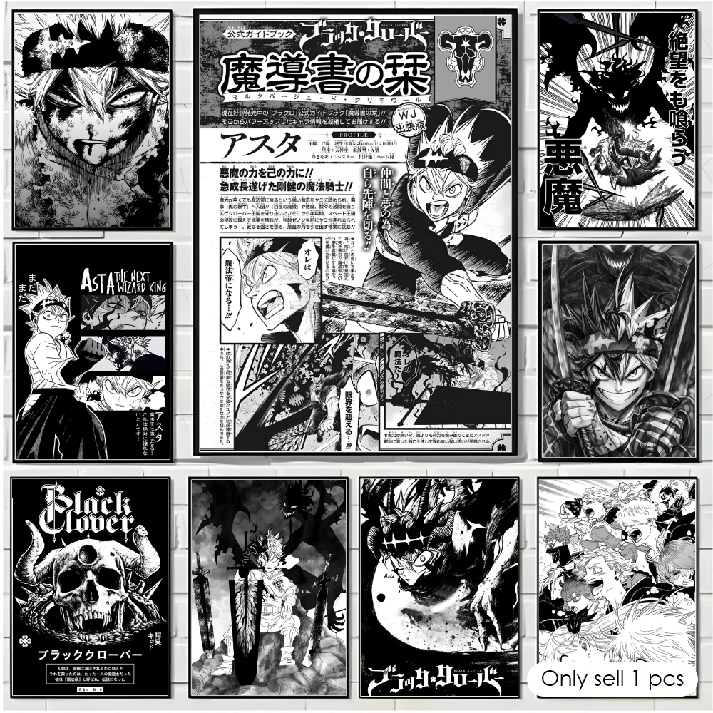 Anime B-Black Clover Posteri D - Black Clover Grimoire incelemesi ve fiyatı