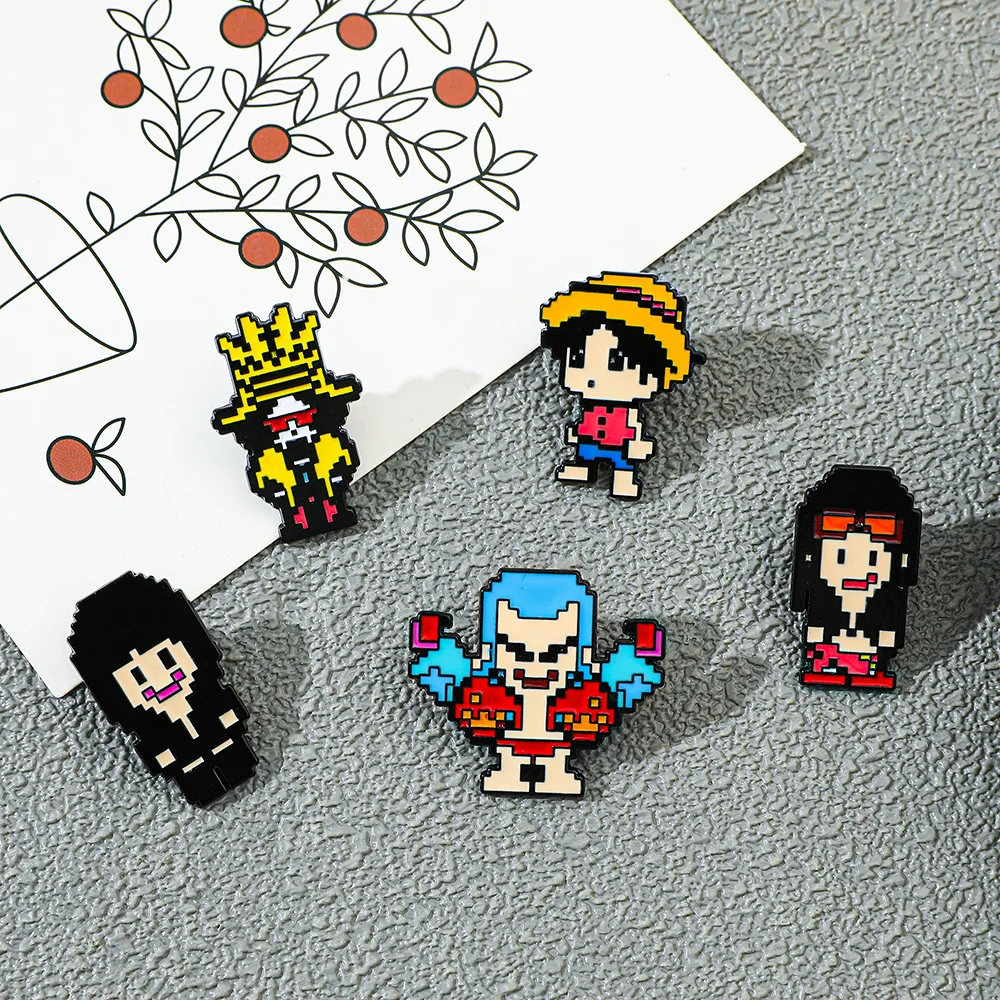 5 Adet Yaratıcılık Piksel Tarz - Anime Cosplay Luffy incelemesi ve fiyatı