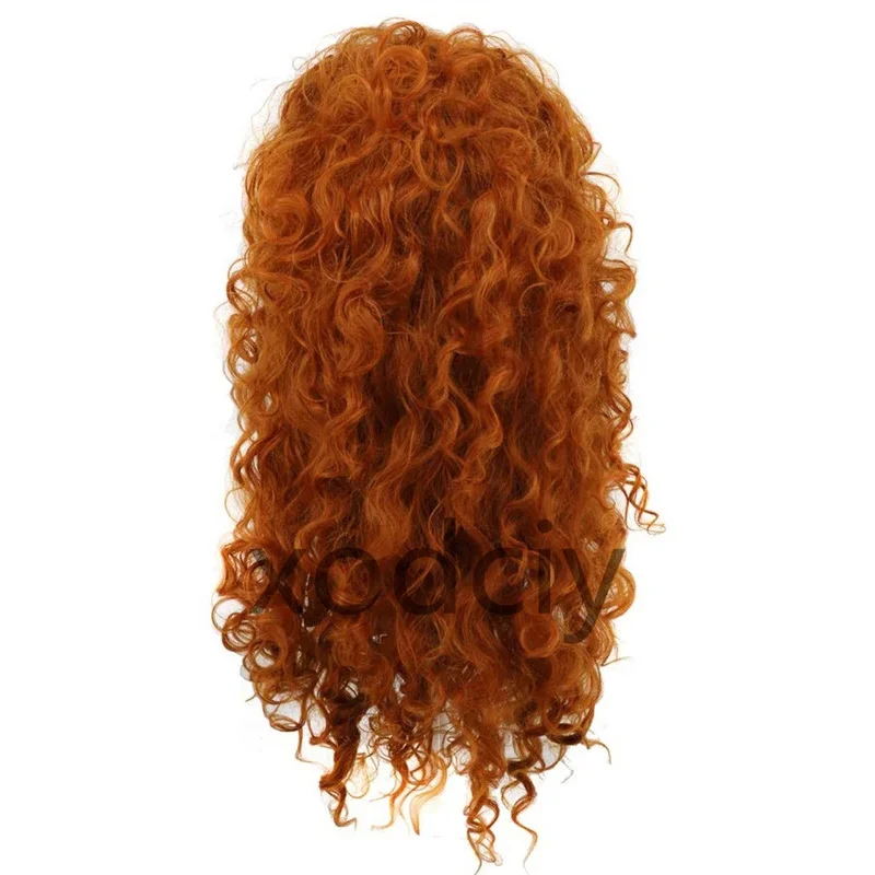 EW5DY20Movie Cesur Prenses Mer - Anime Cosplay Orange Hair incelemesi ve fiyatı