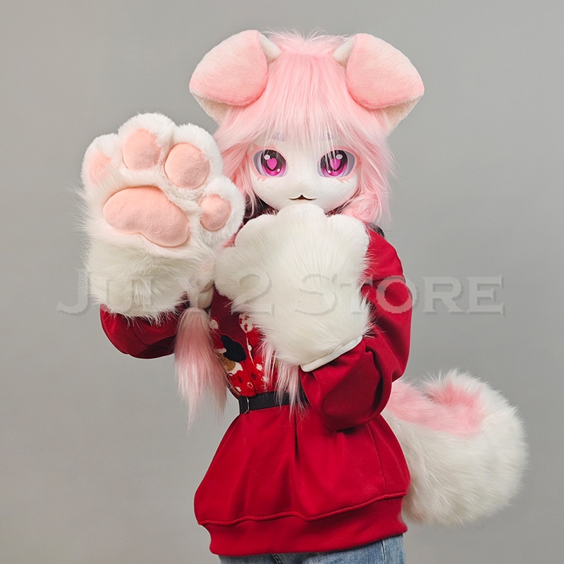 Temmuz 2 Mağazası Kürklü Başlı - Anime Cosplay Mask incelemesi ve fiyatı