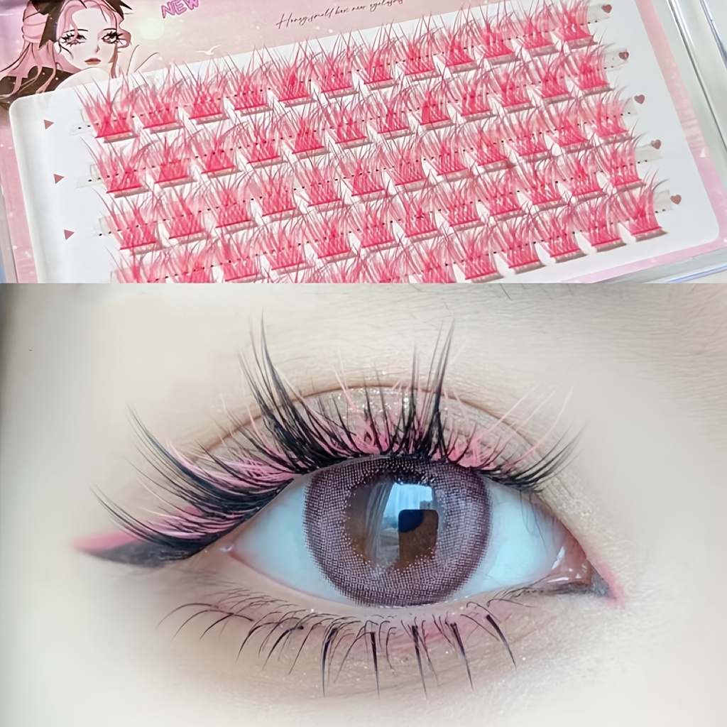 Mixiaohe Renkli Kirpikler 60 D - Anime Cosplay Lashes incelemesi ve fiyatı