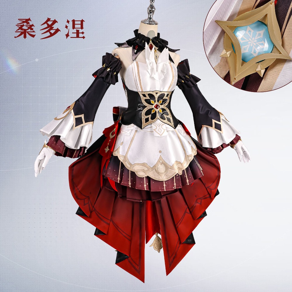 Genshin Impact Sandrone The Ma - Anime Cosplay Ladies incelemesi ve fiyatı
