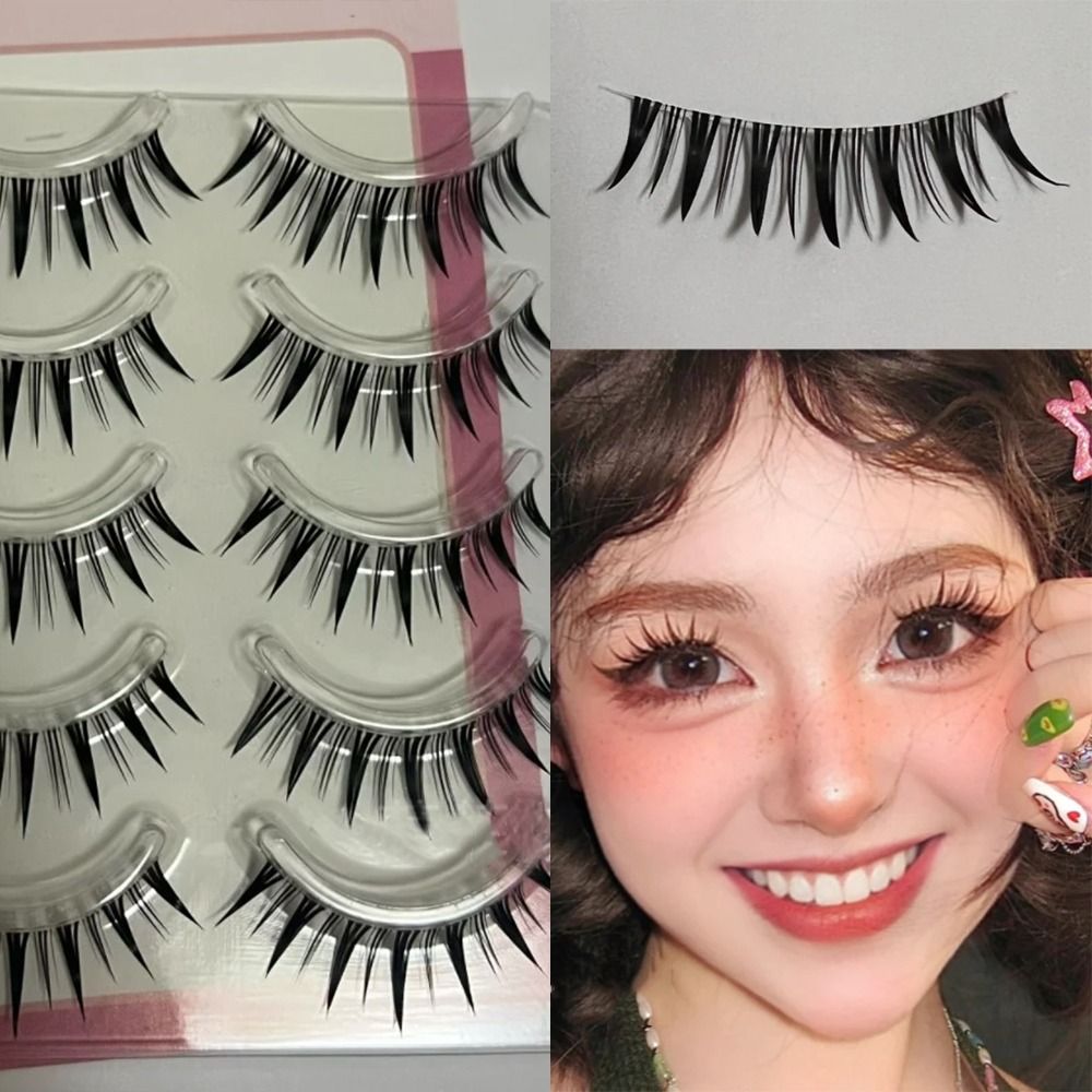 5 Çiftli Paket Japon Cosplay T - Anime Cosplay Lashes incelemesi ve fiyatı
