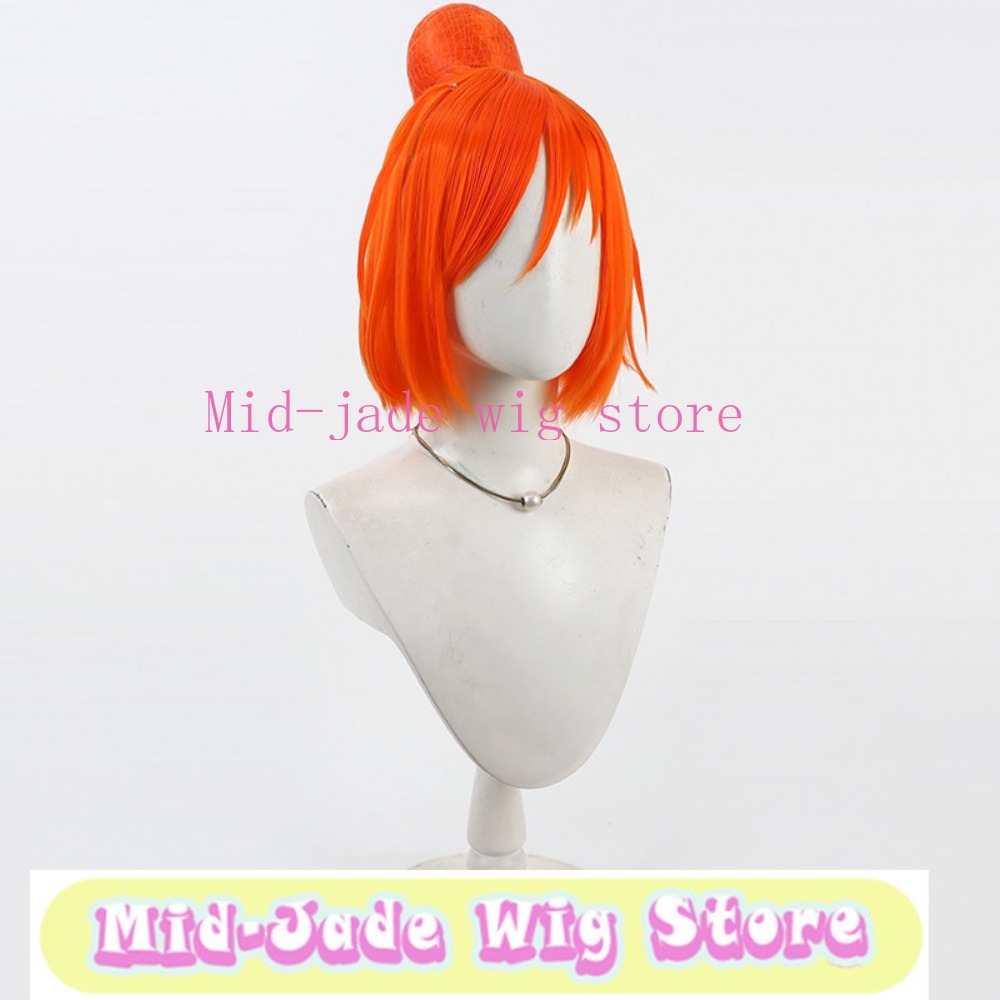 Smile PreCure Akane Hino Cospl - Anime Cosplay Orange Hair incelemesi ve fiyatı