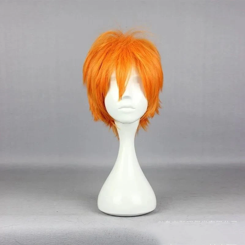 Anime Haikyu!! Hinata Shoyo Co - Anime Cosplay Orange Hair incelemesi ve fiyatı