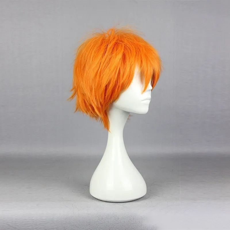 Anime Haikyu!! Hinata Shoyo Co - Anime Cosplay Orange Hair incelemesi ve fiyatı
