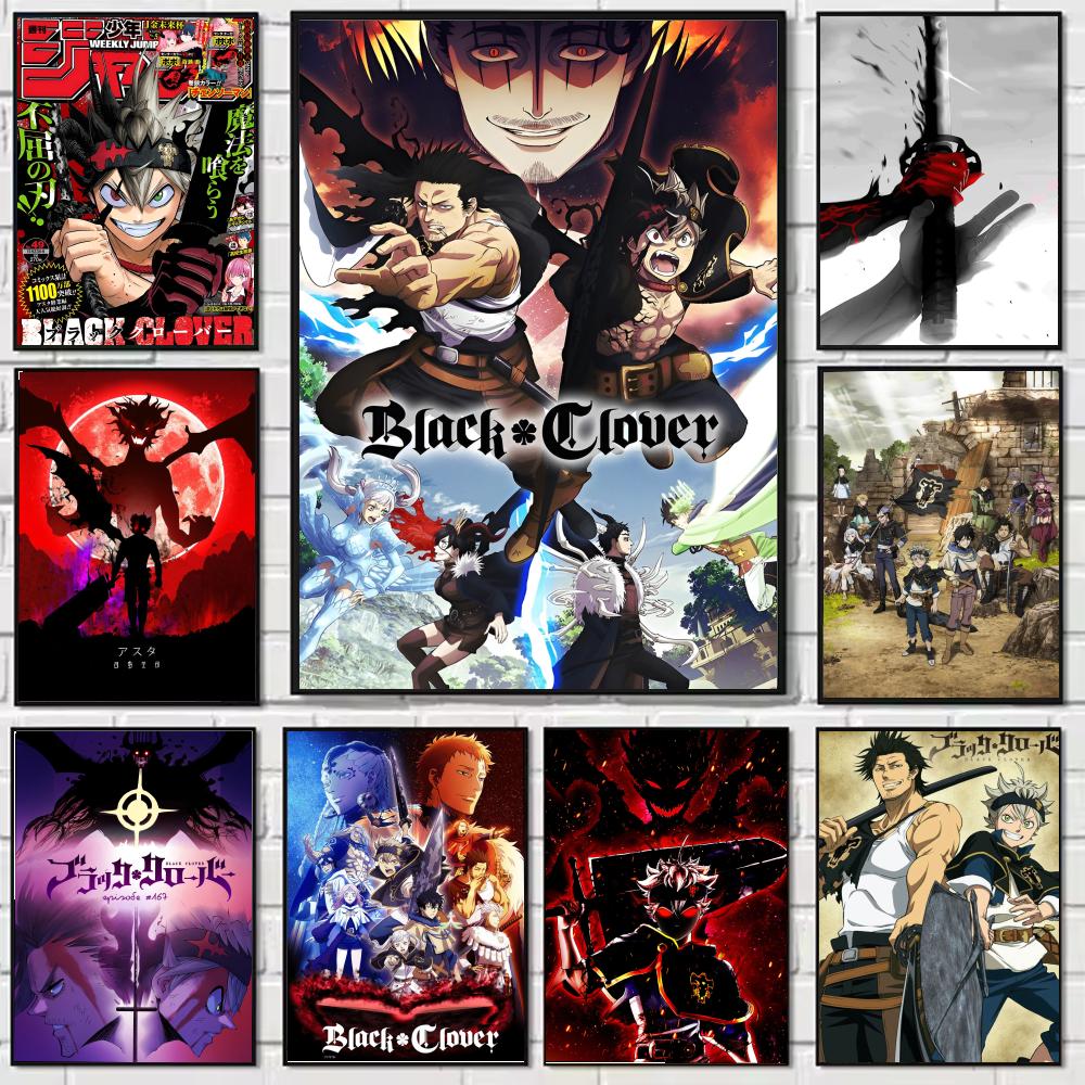Anime B-Black Hot Clover Poste - Black Clover Grimoire incelemesi ve fiyatı