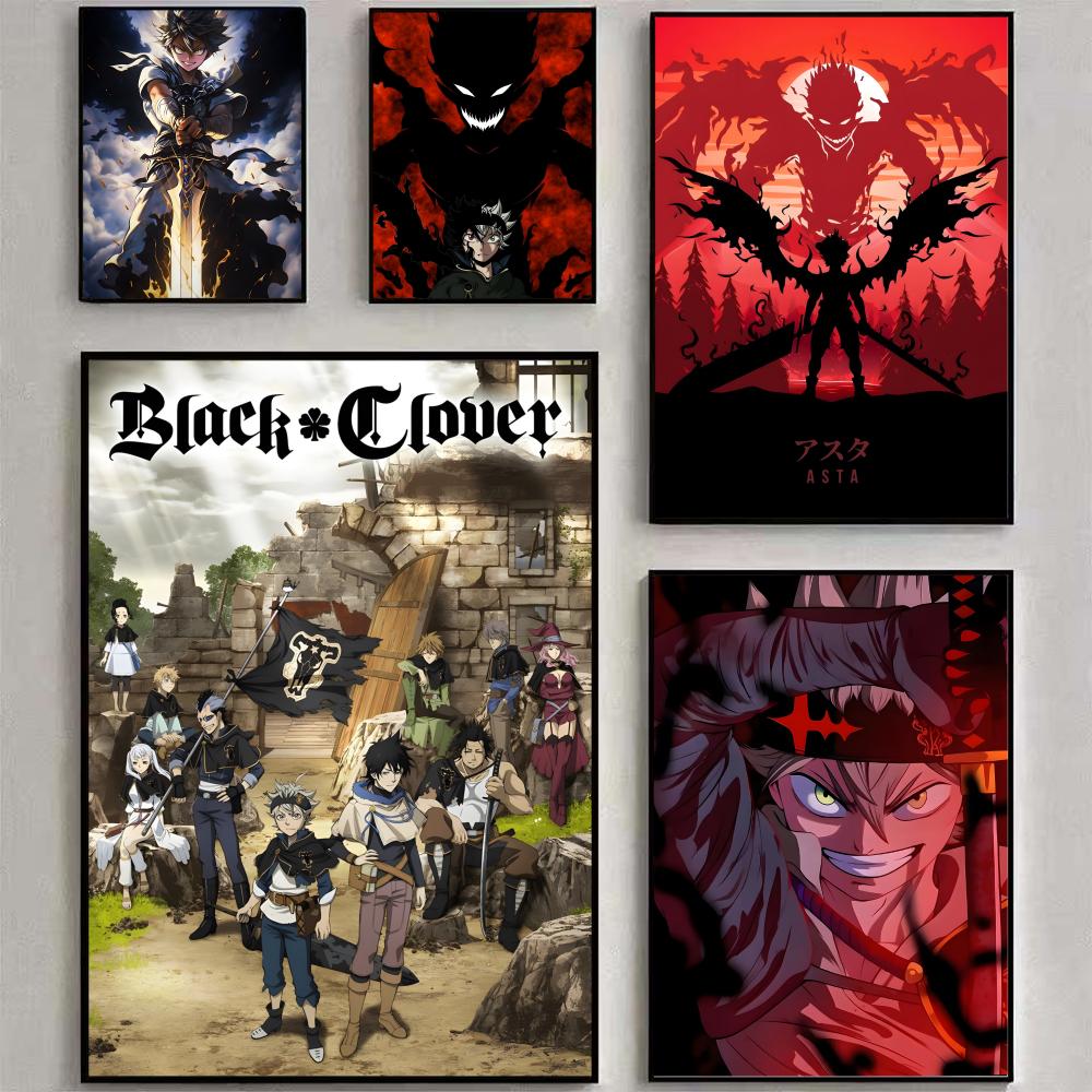 Anime B-Black Clover Poster Po - Black Clover Grimoire incelemesi ve fiyatı