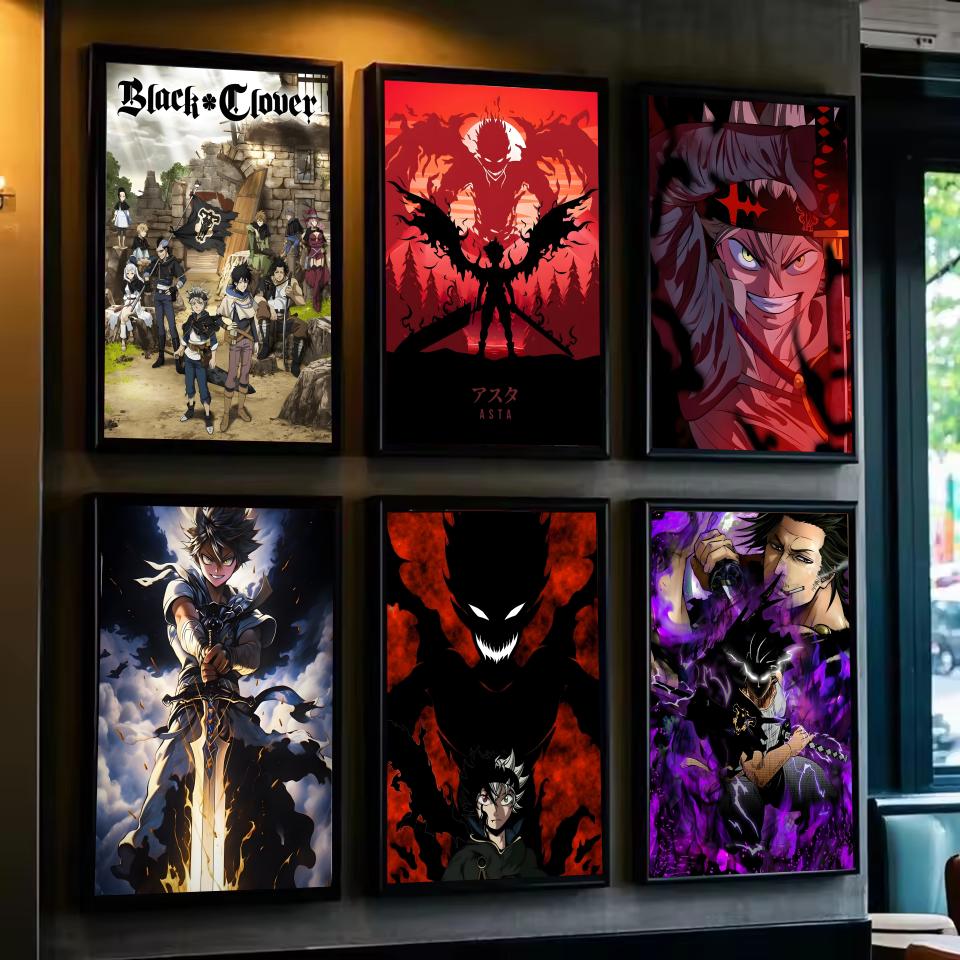 Anime B-Black Clover Poster Po - Black Clover Grimoire incelemesi ve fiyatı