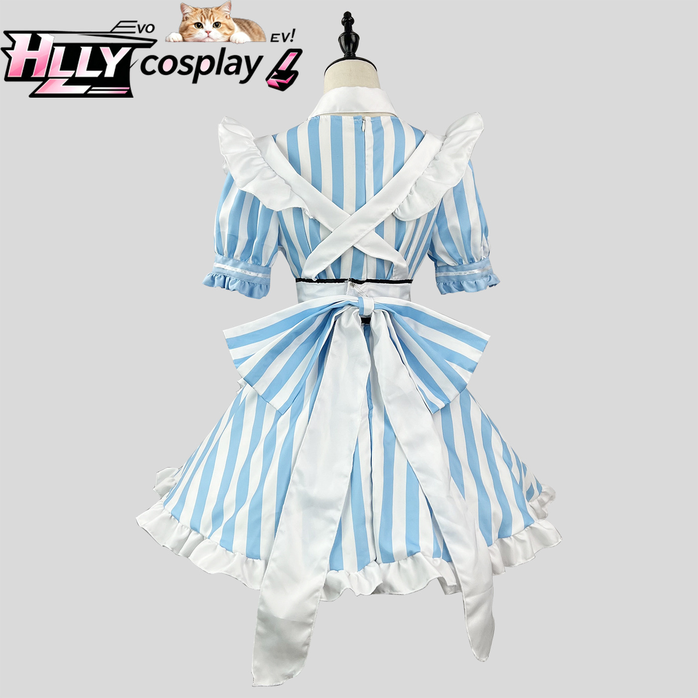 Japon Akihabara Çizgili Hizmet - Anime Cosplay Plus Size incelemesi ve fiyatı